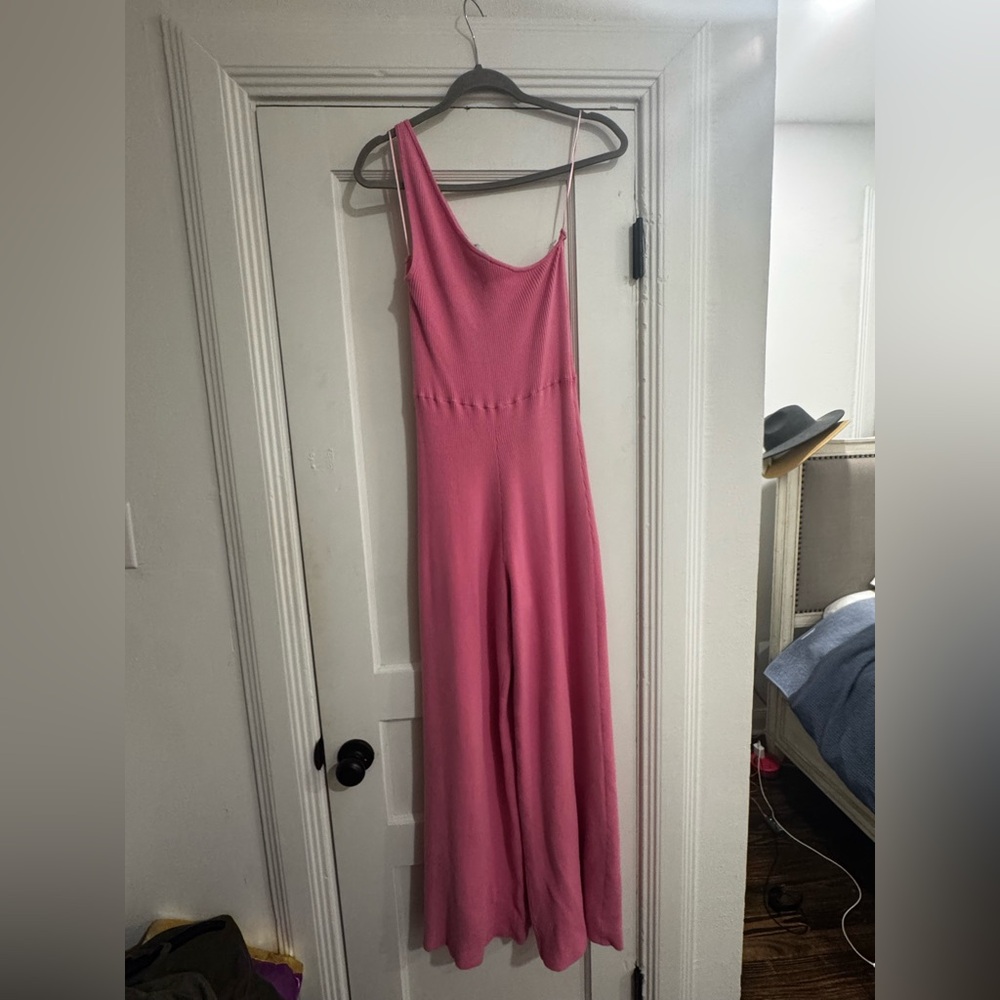 Pink Women's Jumpsuit